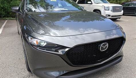 New 2020 Mazda Mazda3 Hatchback Preferred Pkg in MACHINE GRAY METALLIC