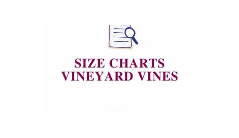 vineyard vines sizing chart