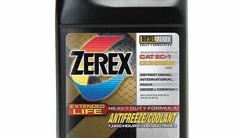 ZEREX Antifreeze Coolant,1 gal.,Concentrated - 4NPP1|ZXED1 - Grainger