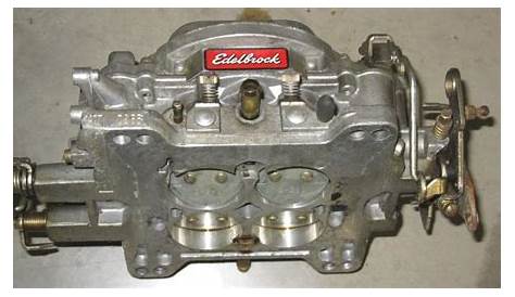 how to identify edelbrock carb models