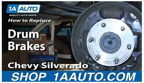 How to Replace Brake Drums 09-13 Chevy Silverado 1500 Truck - YouTube