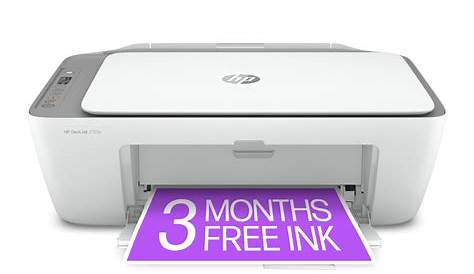 HP DeskJet 2755e Wireless Color All-in-One Printer with bonus 6 months