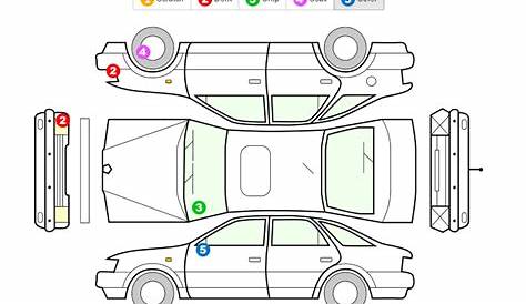 Car Body Damage Diagram