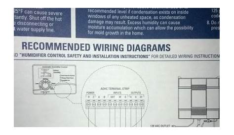 aprilaire 224 wiring diagram