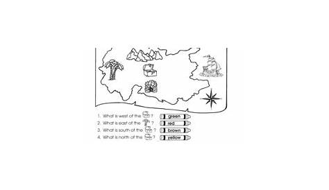 map activities for kindergarten printables