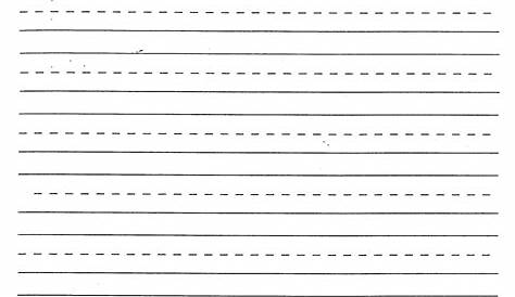 Free Printable Blank Handwriting Worksheets - Free Printable A To Z