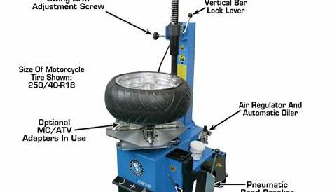 atlas tire machine parts diagram