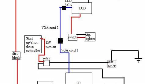 lcd monitor circuit diagram