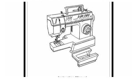 sewing machine instruction manuals free