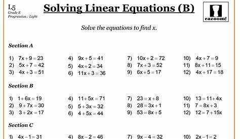 30++ Algebraic Expressions Grade 7 Worksheets With Answers Pdf