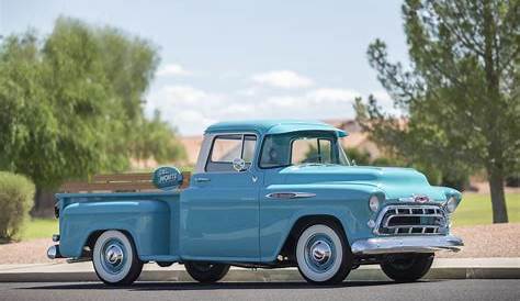 1957, Chevrolet, Chevy, 3100, Pickup, Stepside, Classic, Old, Vintage