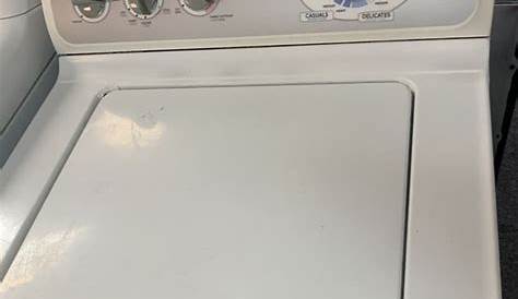 Ge top load washer heavy duty working with warranty refurbished for