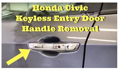 honda civic keyless entry
