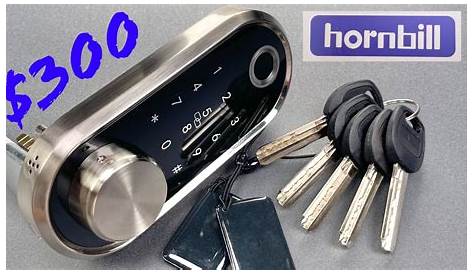 [1330] High Tech, Low Sec: Hornbill Smart Lock - BosnianBill's LockLab