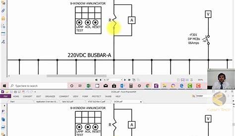 how to read substation schematics