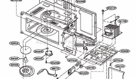 whirlpool microwave parts manual