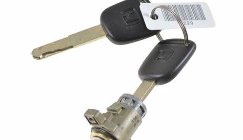 OEM Door Lock Cylinder w/ Key Passenger Right RH for Honda Civic