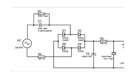 circuit diagram dc power supply