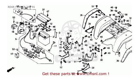 Honda 300 fourtrax schematic