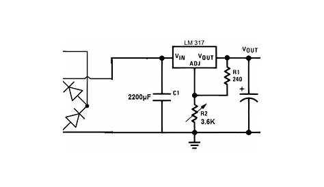 ac to dc power supply schematic