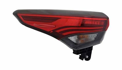 2021 toyota highlander tail light replacement