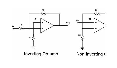 circuit diagram of non inverting amplifier