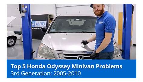 Honda Odyssey Problems - 3rd Generation (2005 to 2010) - 1A Auto