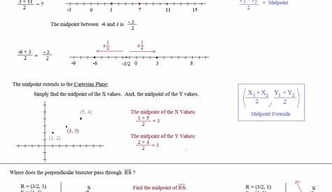 Midpoint And Distance Formula Worksheet Pdf — db-excel.com