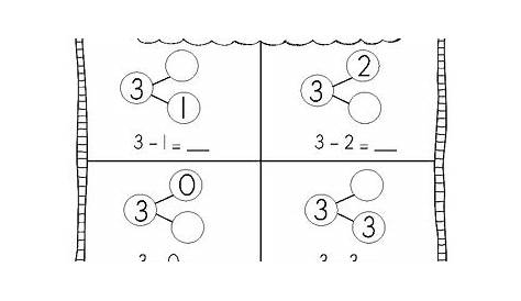 Subtraction Common Core Number Bond Practice Pages by Tara West | TpT