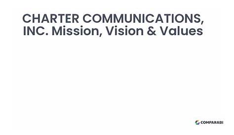 CHARTER COMMUNICATIONS, INC. Mission, Vision & Values | Comparably