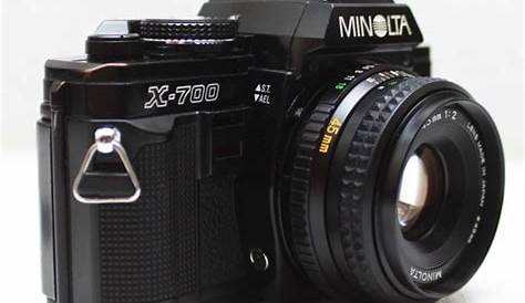 Minolta X-700 35mm SLR Film Camera With MD Rokkor-X F/2 45mm