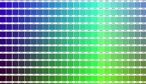 Color_Chart fabric - tammikins - Spoonflower