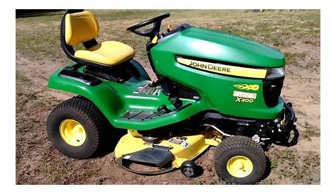 John Deere X300 X304 X320 X324 X340 X360 Lawn Tractor Service Repair