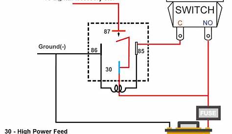 8 pin control relay schematic