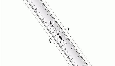 1/8 Inch Scale Ruler Printable - Printable Ruler Actual Size