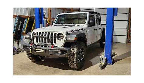 Installed winch in OEM Bumper | Jeep Gladiator (JT) News, Forum