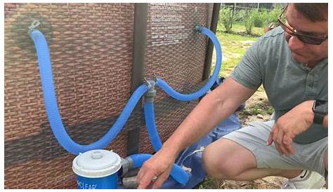 Bestway Pool Filter Pump Installation DIY - YouTube