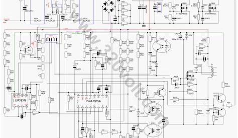 atx power supply schematic explanation