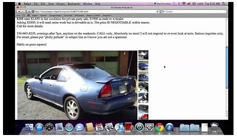 Craigslist New Philadelphia Ohio - Private Used Local Cars for Sale by