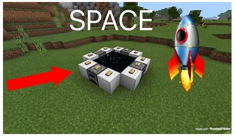 How to GO TO SPACE in Minecraft! - YouTube