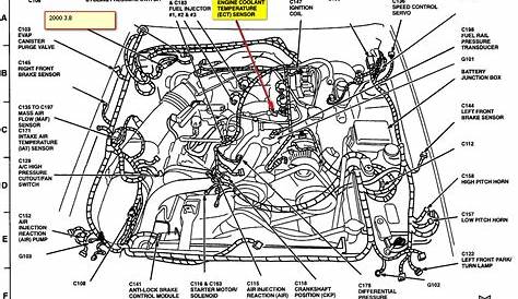 96 mustang engine diagram