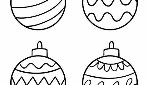 15 Best Printable Christmas Tree Ornaments PDF for Free at Printablee