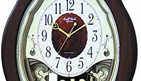 Amazon.com: Rhythm clocks | Rhythm clocks, Wall clock, Clock