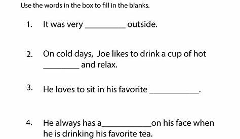 literacy for kids worksheets