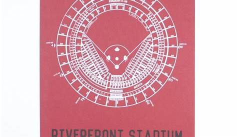 Riverfront Stadium Seating Chart Print | Cincinnati, Cincinnati reds