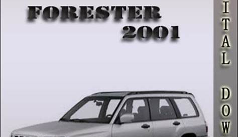 2001 Subaru Forester Factory Service Repair Manual - Tradebit