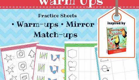 Drawing Warm Ups Practice Sheets in 2020 | Drawing lessons, Book