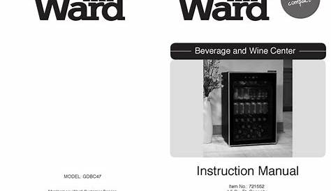 MONTGOMERY WARD GDBC47 INSTRUCTION MANUAL Pdf Download | ManualsLib