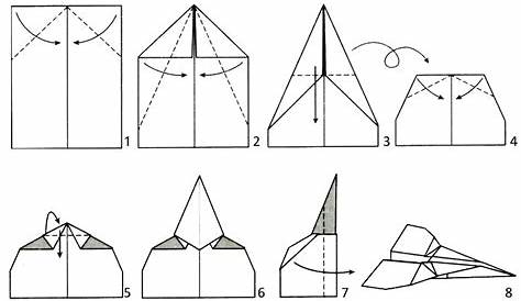 paper airplane templates - Google Search | Paper airplane template