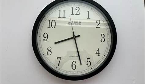 LA CROSSE Technology Atomic Time Clock WT-3143Ax1 | eBay